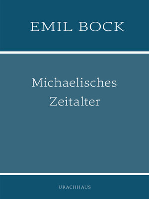 cover image of Michaelisches Zeitalter